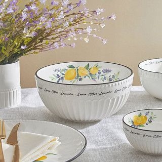 Салатник PROVENCE 20х9,5см / 1830мл (фарфор)