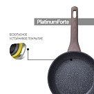 Сковорода для жарки GRANDEE STONE 26x5,8 см (алюминий)