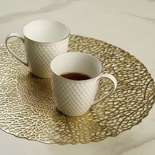 Набор кружек 400 мл / 2 шт (костяной фарфор) Noemi