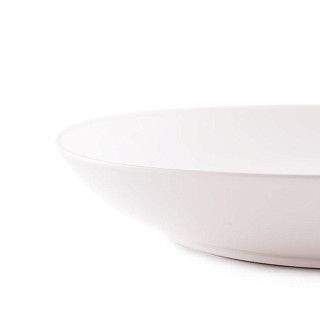 Тарелка глубокая ALEKSA 20,5см, цвет белый (фарфор)
