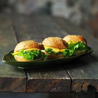 Блюдо GREEN 47,6х21,5х4см (керамика)