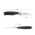 Нож для чистки овощей "коготок" ELEGANCE 8 см (X50CrMoV15 сталь)