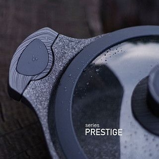 Кастрюля PRESTIGE 24x11,5 см /4,3  л с крышкой (алюминий)