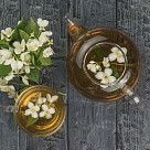 Чайник заварочный 600мл со стальным фильтром (стекло)