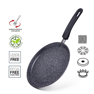 Сковорода для блинов FIORE 22см (алюминий)