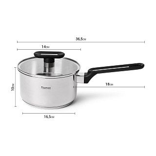 Ковш индукционный 18 см / 2,4 л Mia