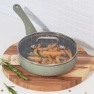 Сковорода MINI CHEF 18x4,5см с крышкой (алюминий)