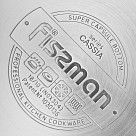 Кастрюля CASSIA 24x14 см / 6,3л со стеклянной крышкой (нерж.сталь)