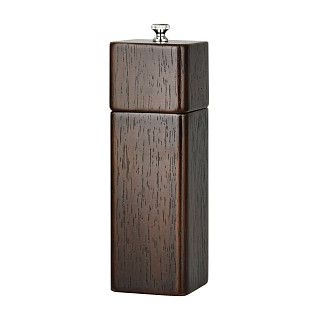 Мельница для перца квадратная 16,5x5см (деревянный корпус, нерж.ста