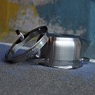 Кастрюля CALLISTO 18x8.5 см / 1,9 л с крышкой (нерж. сталь)