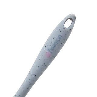 Ложка сервировочная с отверстиями силиконовая MAURIS GREY 34см