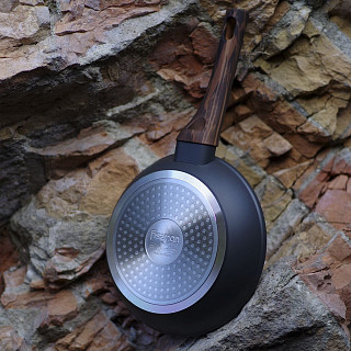 Глубокая cковорода VEGA 24x6,8см (алюминий)