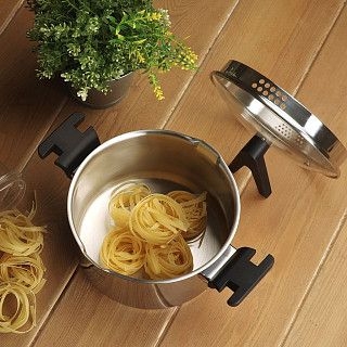 Кастрюля ELIZ 20x11 см / 3,3л со стеклянной крышкой (нерж.сталь)