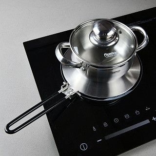 Индукционный адаптер 20 см (нерж. сталь)