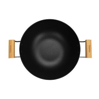 Кастрюля SEAGREEN 32x12,5см / 8л. со стеклянной крышкой (эмалирован