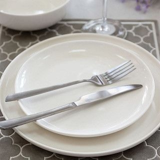 Набор столовой посуды 6 предметов (2 персоны), фарфор Horeca арт.6359