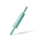 Скалка 39,5x5,5 см, цвет АКВАМАРИН (силикон)