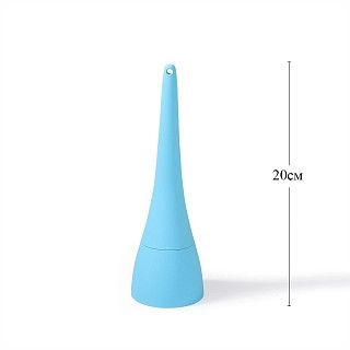 Ершик для мытья посуды в подставке 20x6 см (пластик)