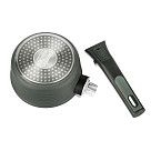 Ковш BRILLIANT 16x7,5см / 1,3л со съем.ручкой и стек. крышкой (алю