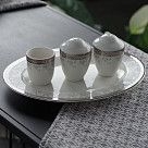 Солонка PLATINA, цвет белый (фарфор)