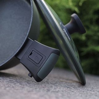 Кастрюля BRILLIANT 24x12см / 4,5л со съемными ручками (алюминий)