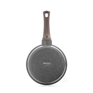 Сковорода для жарки UNIQUE PRO 20x5,9см со стеклянной крышкой (алю