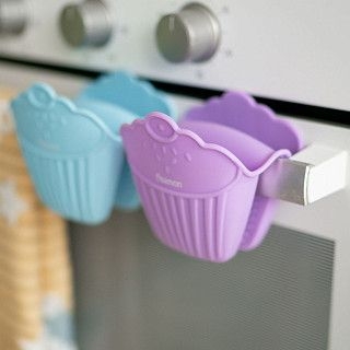 Прихватка силиконовая в форме кекса (силикон) (в промо-коробке)