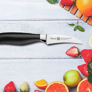 Нож для чистки овощей "коготок" ELEGANCE 8 см (X50CrMoV15 сталь)
