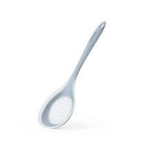 Ложка сервировочная с отверстиями силиконовая MAURIS GREY 34см