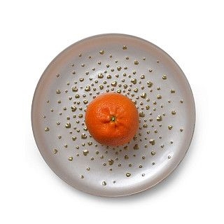 Тарелка стеклянная 21 см Love Story