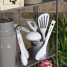 Лопатка с прорезями BIANCA 32см (нейлон + силикон)