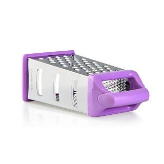 Терка четырехсторонняя 24 см (нерж. сталь + пластик)