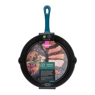 Сковорода для жарки 24x4,5см (эмалированный чугун)