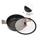 Сотейник DIAMOND GREY 28x7,5 см / 4,1 л (алюминий)