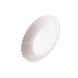 Тарелка глубокая ALEKSA 20,5см, цвет белый (фарфор)